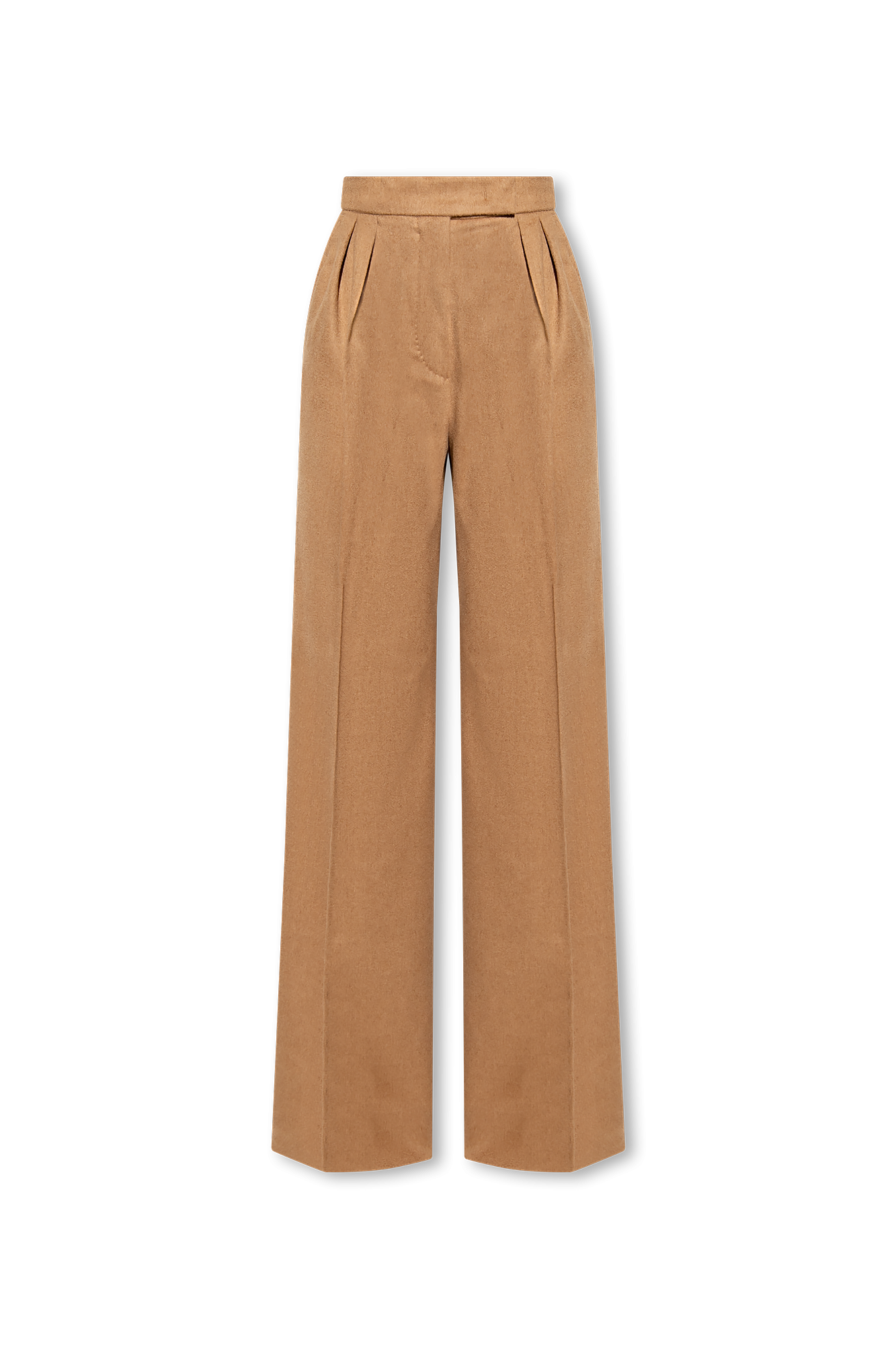 GenesinlifeShops Liberia - Beige Werther' wool trousers Fit Max 